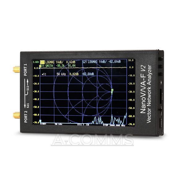 Векторний аналізатор мереж Nano-VNA-F V2 4.3 дюйма Nano-VNA-F V2 4.3 фото