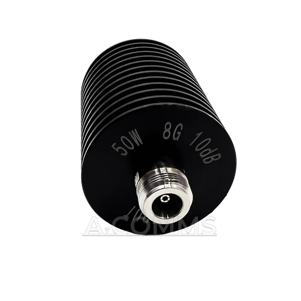 ВЧ аттенюатор N-Type-F - N-Type-M 10db 50W 8 GHz AT-N-Type-F-N-Type-M-10db-50W-8G фото