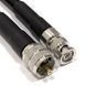 Кабельна збірка UHF-Male (PL259) - BNC Male ВЧ кабель перехідник LMR 400 довжина 50 см UHF-M-BNC-M-LMR400-0.5 фото 2