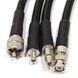 Кабельная сборка UHF-Male (PL259) - BNC Male ВЧ кабель переходник TIMES LMR 400 длинна 50 см UHF-M-BNC-M-TLMR400-0.5 фото 3