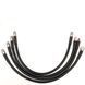 Кабельная сборка UHF-Male (PL259) - BNC Male ВЧ кабель переходник TIMES LMR 400 длинна 50 см UHF-M-BNC-M-TLMR400-0.5 фото 5
