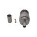 ВЧ конектор UHF-Female (SO239) на кабель RG223 під обтиск UHF-female-RG223-crimp фото 1