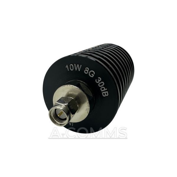 ВЧ атенюатор SMA-M - SMA -F 30db 10W 8 GHz AT-SMA-M-SMA-F-30dB-10W-8G фото