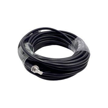 Пігтейл QMA-Female - QMA-Male ВЧ кабель переходник RG223 10 м QMA-M-QMA-F-RG223-10 фото