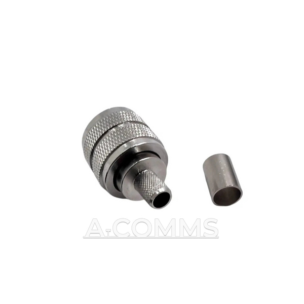 ВЧ конектор UHF-Male тато на кабель LMR240 UHF-Male-LMR240 фото