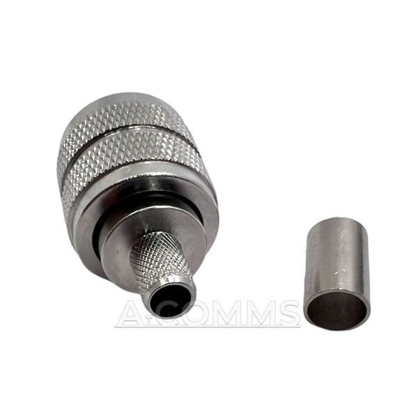 ВЧ конектор UHF-Male тато на кабель LMR240 UHF-Male-LMR240 фото