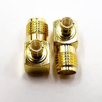Адаптер MCX-Male - SMA-Female 90&deg; (Переходник папа - мама) кутовий MCX-Male-SMA-Female-90 фото