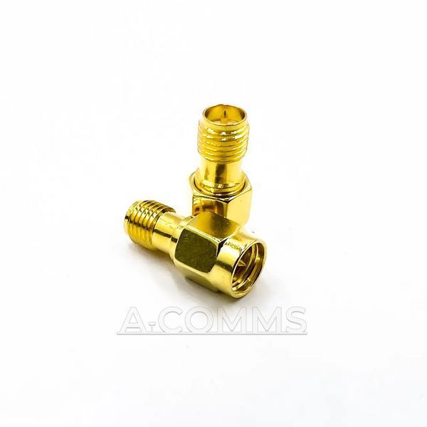 Переходник RP-SMA-Female - SMA-Male (коннектор мама - папа) RP-SMA-Female-SMA-Male фото